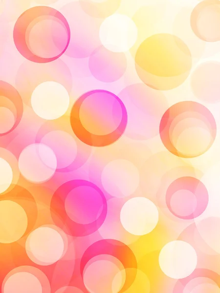 Veselé a barevné bubliny pozadí — Stock fotografie