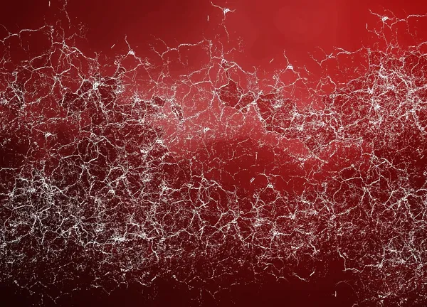 Red cracked background — Stock Photo, Image