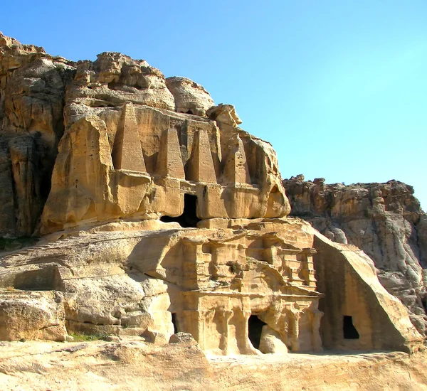 Petra, na Jordânia — Fotografia de Stock