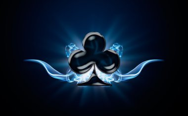 kulüpleri, poker sembolü