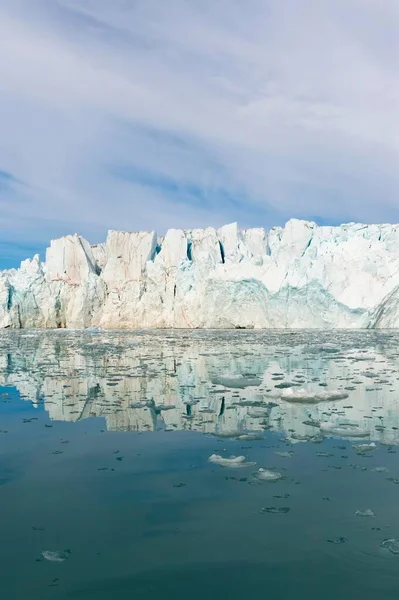 Glaciar Lilliehook Fiordo Lilliehook Isla Spitsbergen Archipiélago Svalbard Noruega Europa — Foto de Stock