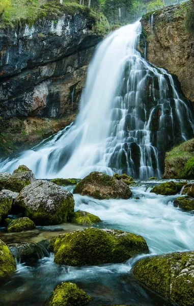 Golling Waterfall Golling Tennengau Salzburg Ausztria Európa — Stock Fotó