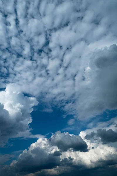 Formação Nuvens Baviera Alemanha Europa — Fotografia de Stock