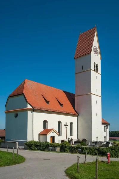 Wallfahrtskirche Wallfahrtskirche Maria Morgenstern Kloster Lippertskirchen Oberbayern Bayern Deutschland Europa — Stockfoto