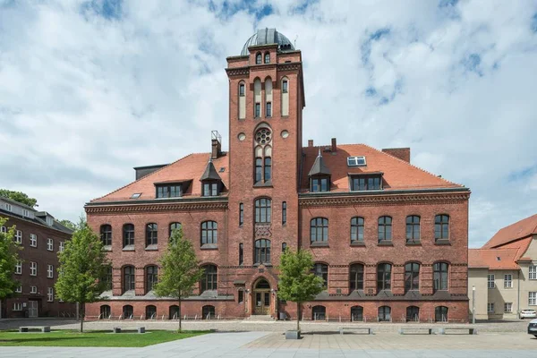 Instituut Voor Natuurkunde Van Universiteit Van Greifswald 1891 Sterrenwacht Koepel — Stockfoto