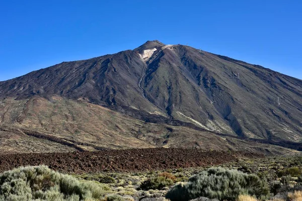 Ηφαίστειο Του Όρους Teide Pico Del Teide Εθνικό Πάρκο Teide — Φωτογραφία Αρχείου