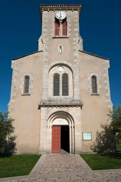 Church Notre Dame Lumire Tranche Sur Mer Vandee France Europe — 图库照片