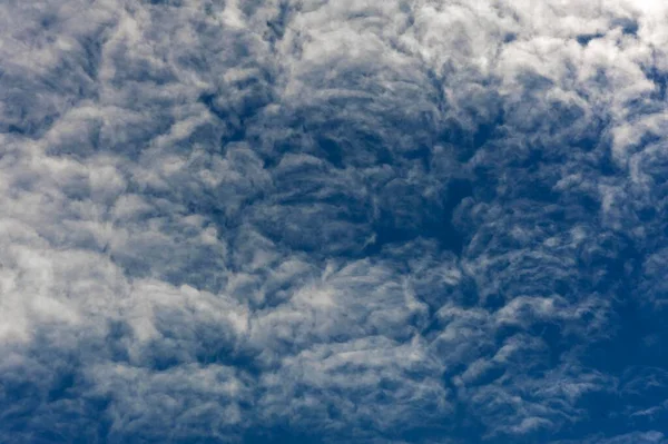 Formação Nuvens Costa Atlântica Vande França Europa — Fotografia de Stock