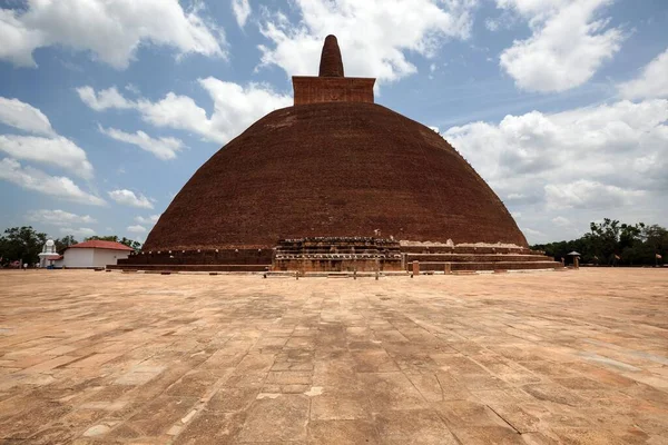 Abhayagiri Dagoba Stupa Ville Sacrée Anuradhapura Province Centre Nord Sri — Photo