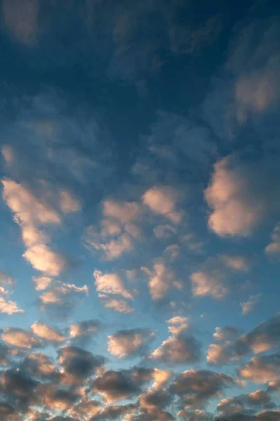 Wieczorna Formacja Chmur Bawaria Niemcy Europa — Zdjęcie stockowe
