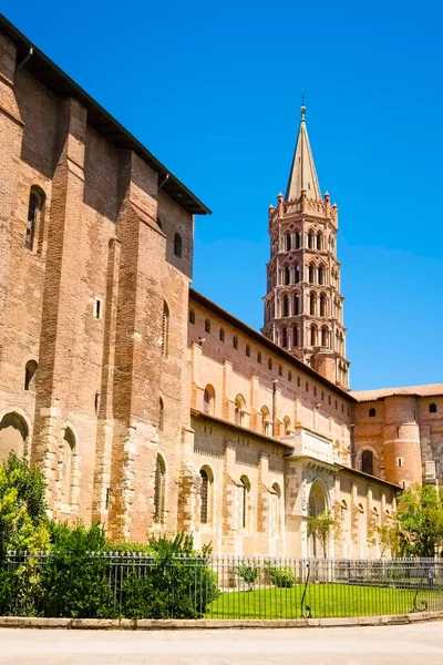 Basílica San Sernin Toulouse Departamento Haute Garonne Francia Europa —  Fotos de Stock