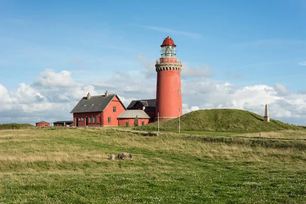 Bovbjerg Fyr Lighthouse Lemvig Midtjylland Denmark Europe — Stock Photo, Image