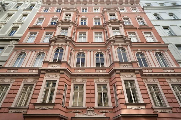 Fachada Del Edificio Desde 1880 Gumpendorferstrae Viena Austria Europa — Foto de Stock