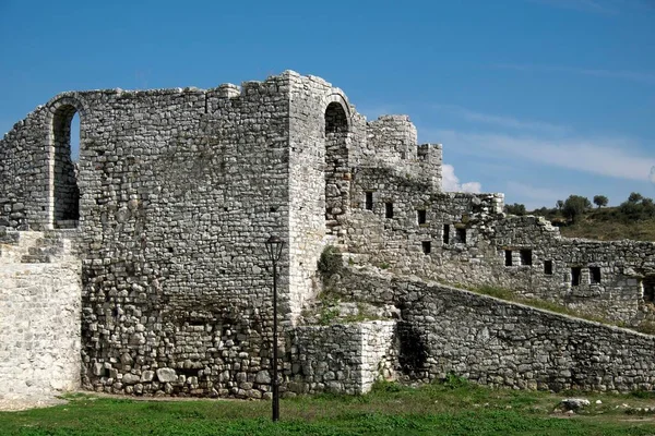 Berat Castle Berat Albania Europe — стоковое фото