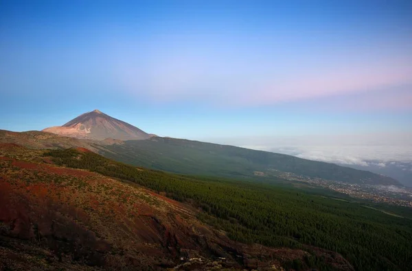 Orotava Valley Mount Teide Teide National Park Tenerife Canary Islands — Fotografia de Stock