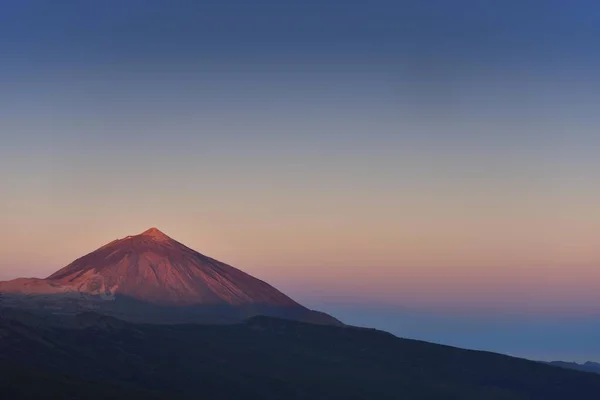 Pico Del Teide Sunrise Mount Teide Teide National Park Tenerife — Foto Stock
