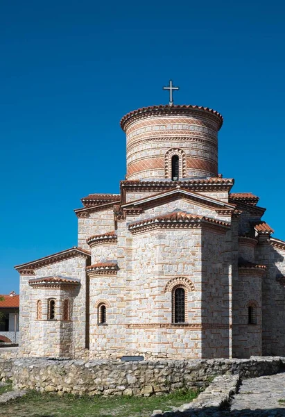 Abadía San Kliment Pantaleon Reconstruida Ohrid Macedonia Europa — Foto de Stock