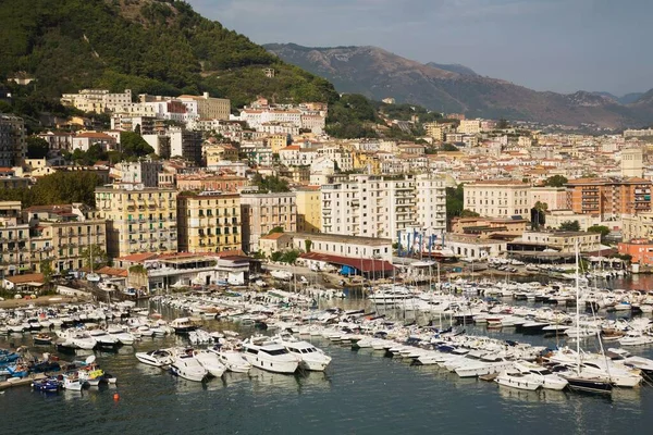 Yacht Imbarcazioni Salerno Marina Campania Italia Europa — Foto Stock