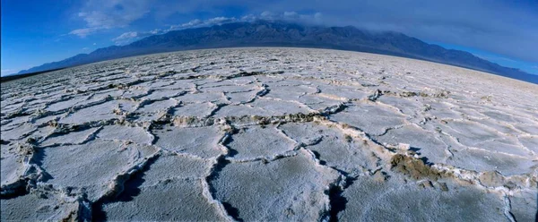 Salt Crust Salt Lake Bad Water Death Valley California Usa — Stockfoto