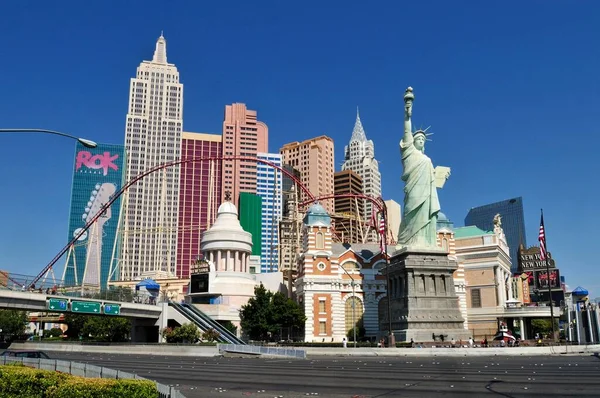 Tropicana Avenue Met New York Hotel Casino Las Vegas Nevada — Stockfoto