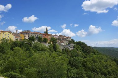 Townscape, Labin, Istria, Croatia, Europe clipart