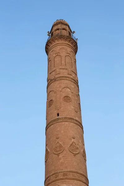 Minaret Great Mosque Mardin Turkey Asia — 스톡 사진