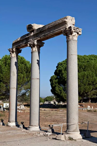 Western Gate Agora Ephessus Izmir Turkey Asia — Stock fotografie