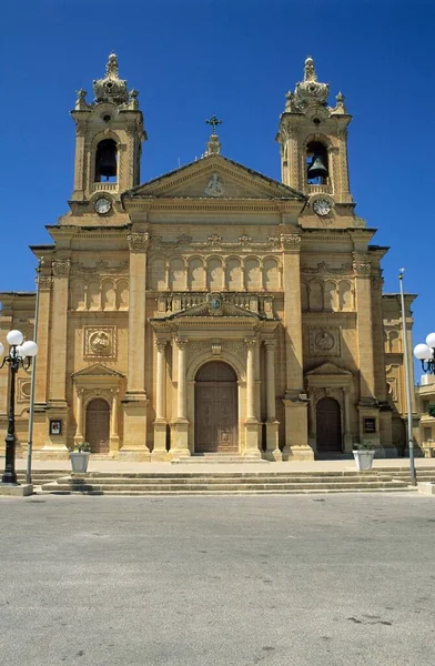 Qala Church Gozo Island Malta Europe — Zdjęcie stockowe