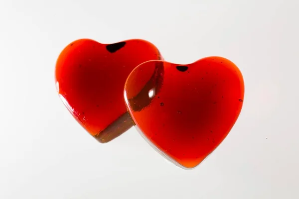 Heart Glass Close View — Stock Photo, Image