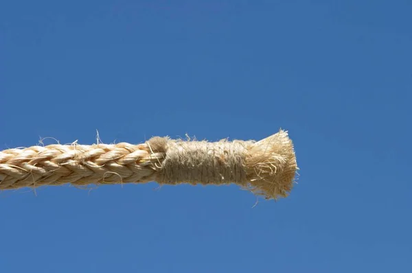 End Piece Hemp Rope — Φωτογραφία Αρχείου