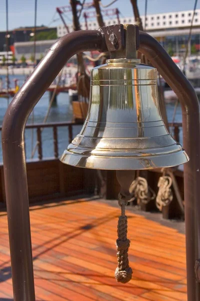 Closeup Shot Old Ring Bell — стоковое фото