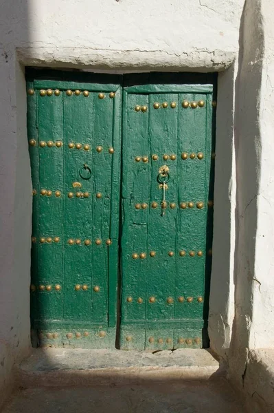Door Mosque Ghadames Ghadamis — Stock Photo, Image