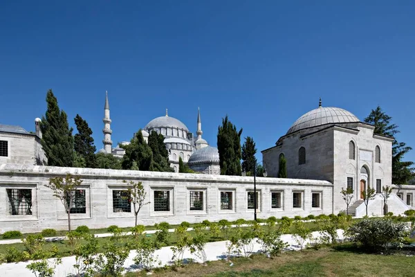 Sleymaniye Mosque Built Order Sultan Sleyman Sleyman Magnificent — Stockfoto