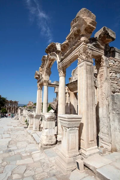 Templo Adriano Éfeso Esmirna Turquía Asia — Foto de Stock