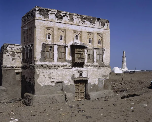 Last Remains Trading Town Port Hocha Coffee Exported Ancient Times — Φωτογραφία Αρχείου