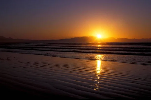 Sunrise Beach False Bay Muizenberg South Africa — Stockfoto