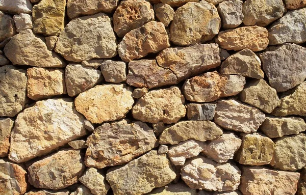 Detail Dry Wall Stone Wall — ストック写真