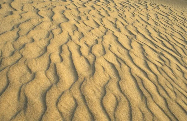 Stavby Pouštním Písku Erg Rabianah Ramlat Rabyanah Libye Afrika — Stock fotografie