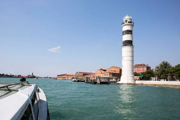 Lighthouse Island Murano Venice — Stok fotoğraf