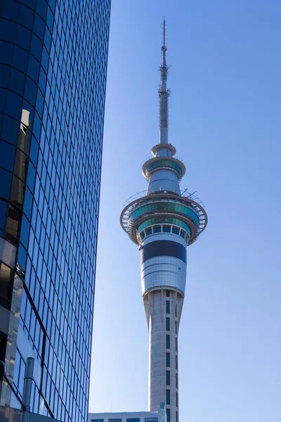 Skytower Landmark Auckland Auckland Auckland Region New Zealand Oceania — Stockfoto