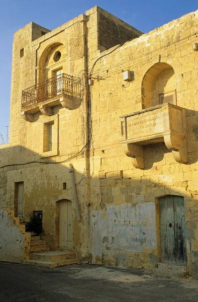 Old House Gharb Gozo Island Malta Europe — Zdjęcie stockowe