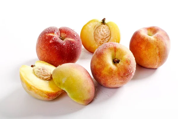 Peaches Close View — стоковое фото