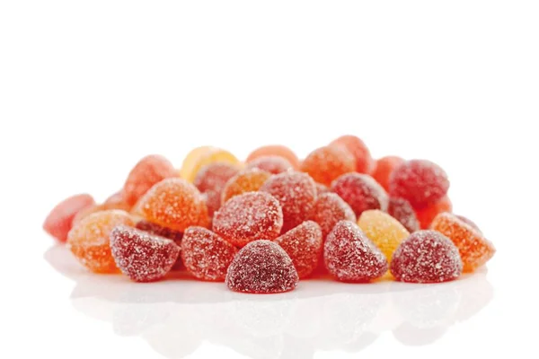 Sweets White Background Close View — Stockfoto