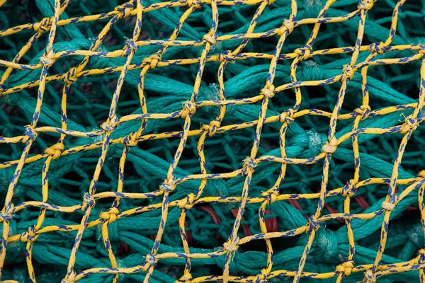 Redes Pesca Porto Husavik Islândia Europa — Fotografia de Stock