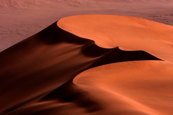 Sand Dunes Namib Desert Sossusvlei Namibia Africa — Stock Photo, Image