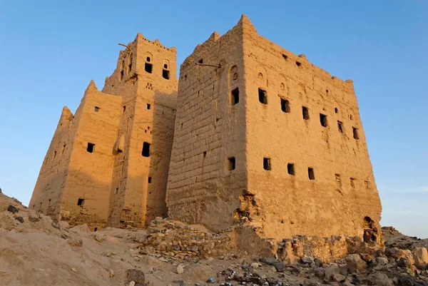Deserted Old Town Marib Yemen Asia — Zdjęcie stockowe