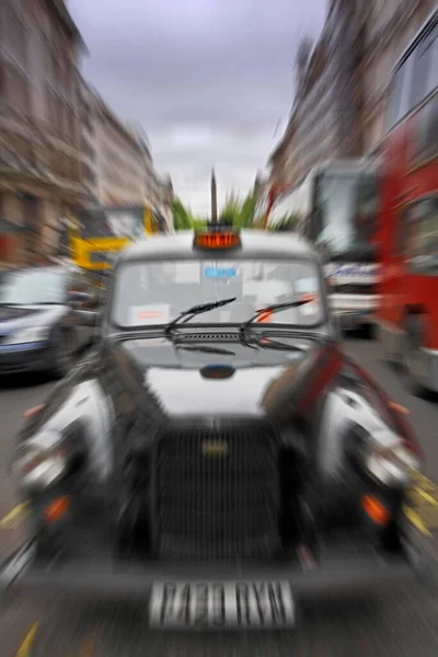 Cab London England Close View — Zdjęcie stockowe