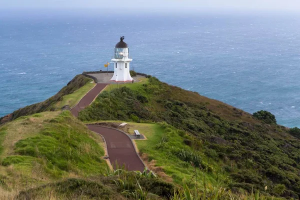 Lighthouse North Westernmost Point New Zealand Cape Reinga Northland Region — Stockfoto