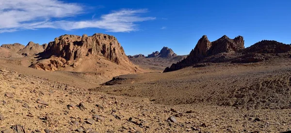Diatreme Volcanic Pipe Landscape Atakor Hoggar Ahaggar Mountains Wilaya Tamanrasset — Stockfoto