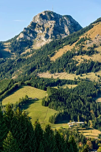 View Sudelfeld Wendelstein Mangfall Mountains Alpine Foothills Upper Bavaria Bavaria — Stockfoto